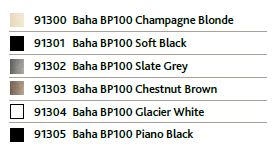 Baha BP100 | beschikbare kleuren